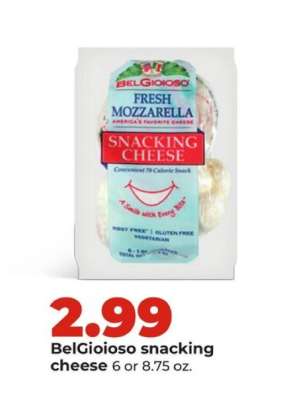 BelGioioso Snacking Cheese
