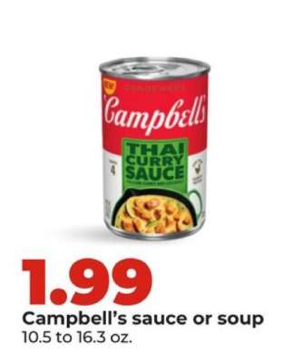 Campbell's sauce or soup