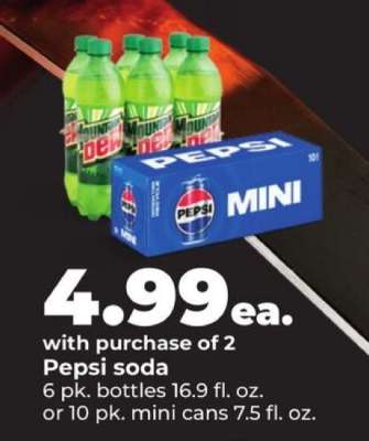 Pepsi soda