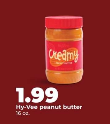 Hy-Vee peanut butter