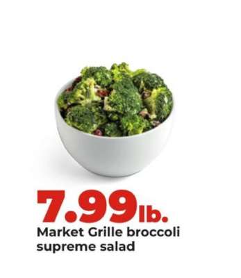 Market Grille broccoli supreme salad