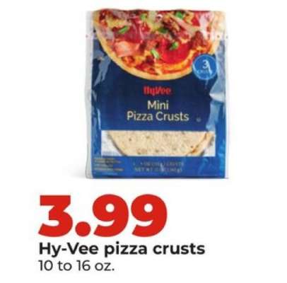 Hy-Vee pizza crusts