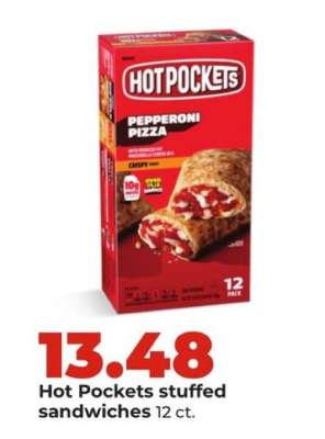 HOT POCKETS STUFFED SANDWICHES