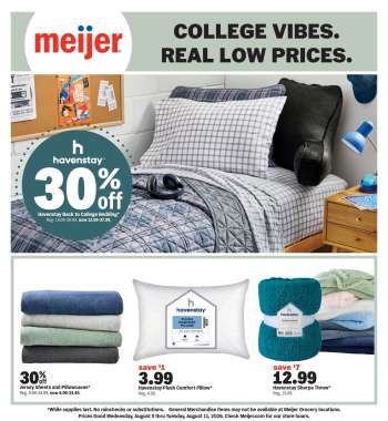 Meijer Flyer - 08/05/2026 - 08/11/2026.