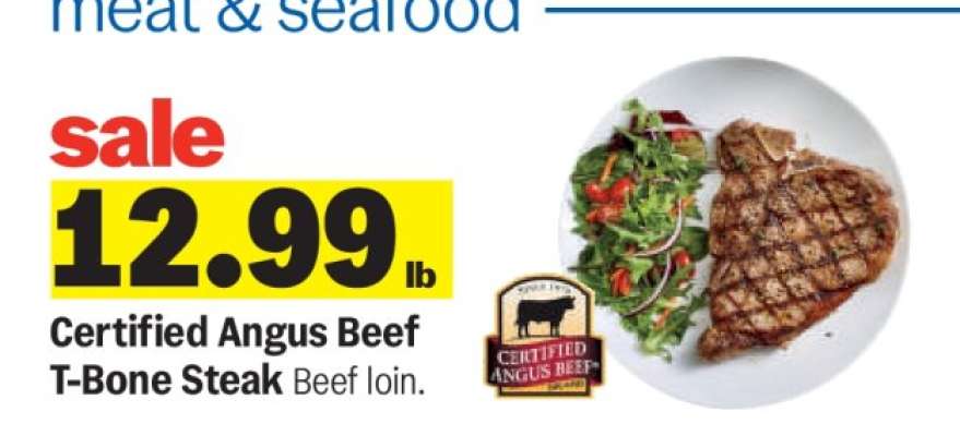 Certified Angus Beef T-Bone Steak