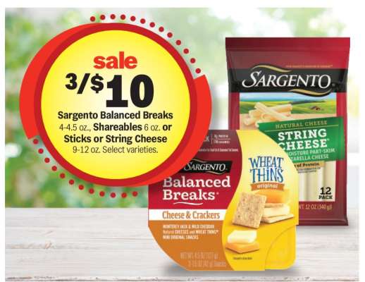 Sargento Balanced Breaks