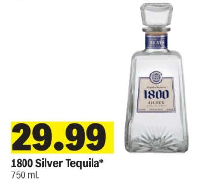 1800 Silver Tequila