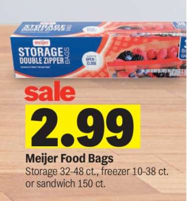Meijer Food Bags*