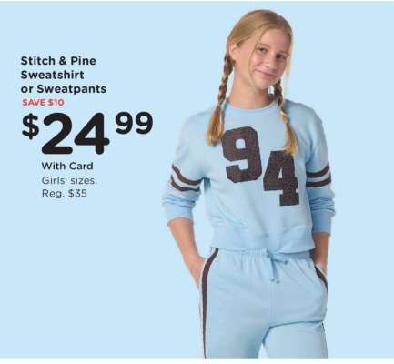 Stitch & Pine Sweatshirt or Sweatpants