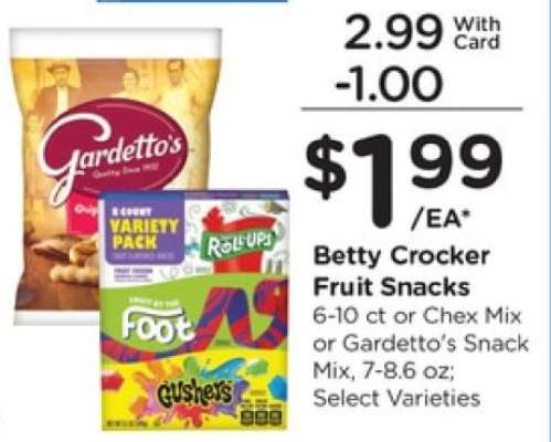 Betty Crocker Fruit Snacks