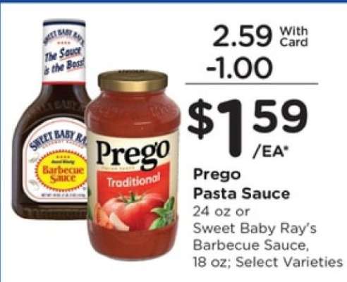 Prego Pasta Sauce