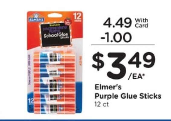 Elmer’s Purple Glue Sticks
