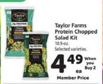 Taylor Farms Protein Chopped Salad Kit