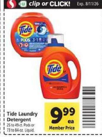 Tide Laundry Detergent