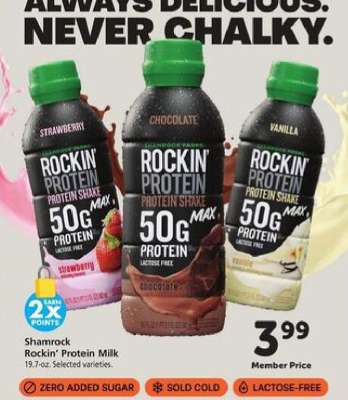 Shamrock Rockin’ Protein Milk
