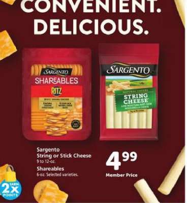 Sargento String or Stick Cheese