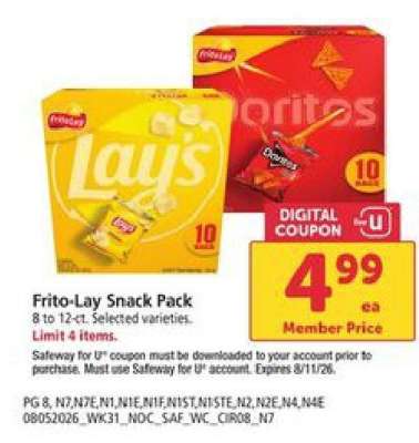 Frito-Lay Snack Pack