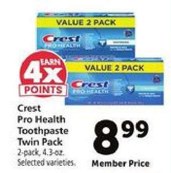Crest Pro Health Toothpaste Twin Pack