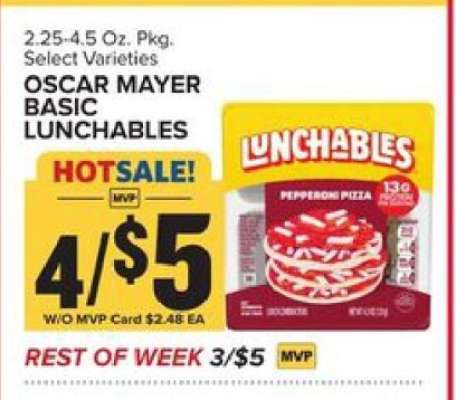 Oscar Mayer Basic Lunchables