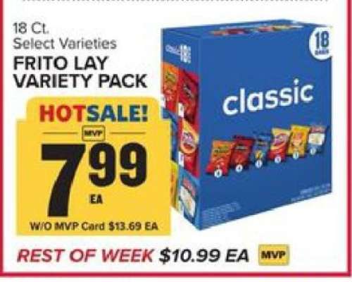 Frito Lay Variety Pack