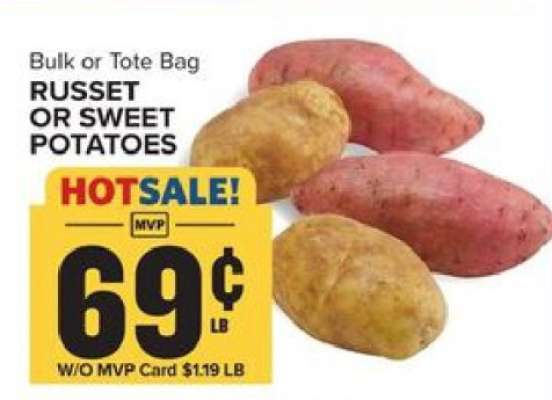 Russet or Sweet Potatoes