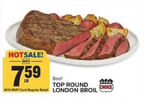 Beef Top Round London Broil