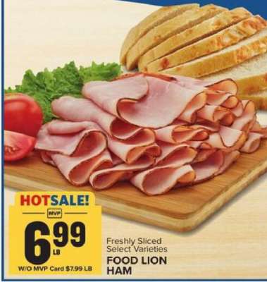 FOOD LION HAM