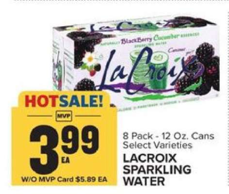 LaCroix Sparkling Water*