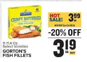 Gorton's Fish Fillets