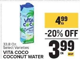 Vita Coco Coconut Water