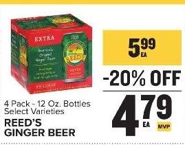 REED'S GINGER BEER