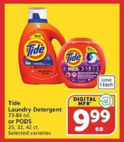 Tide Laundry Detergent
