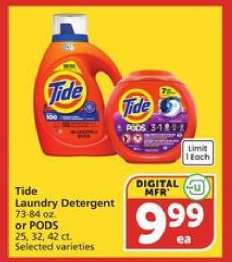 Tide Laundry Detergent