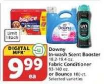 Downy In-wash Scent Booster or Fabric Conditioner or Bounce