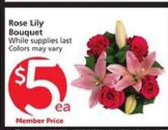 Rose Lily Bouquet