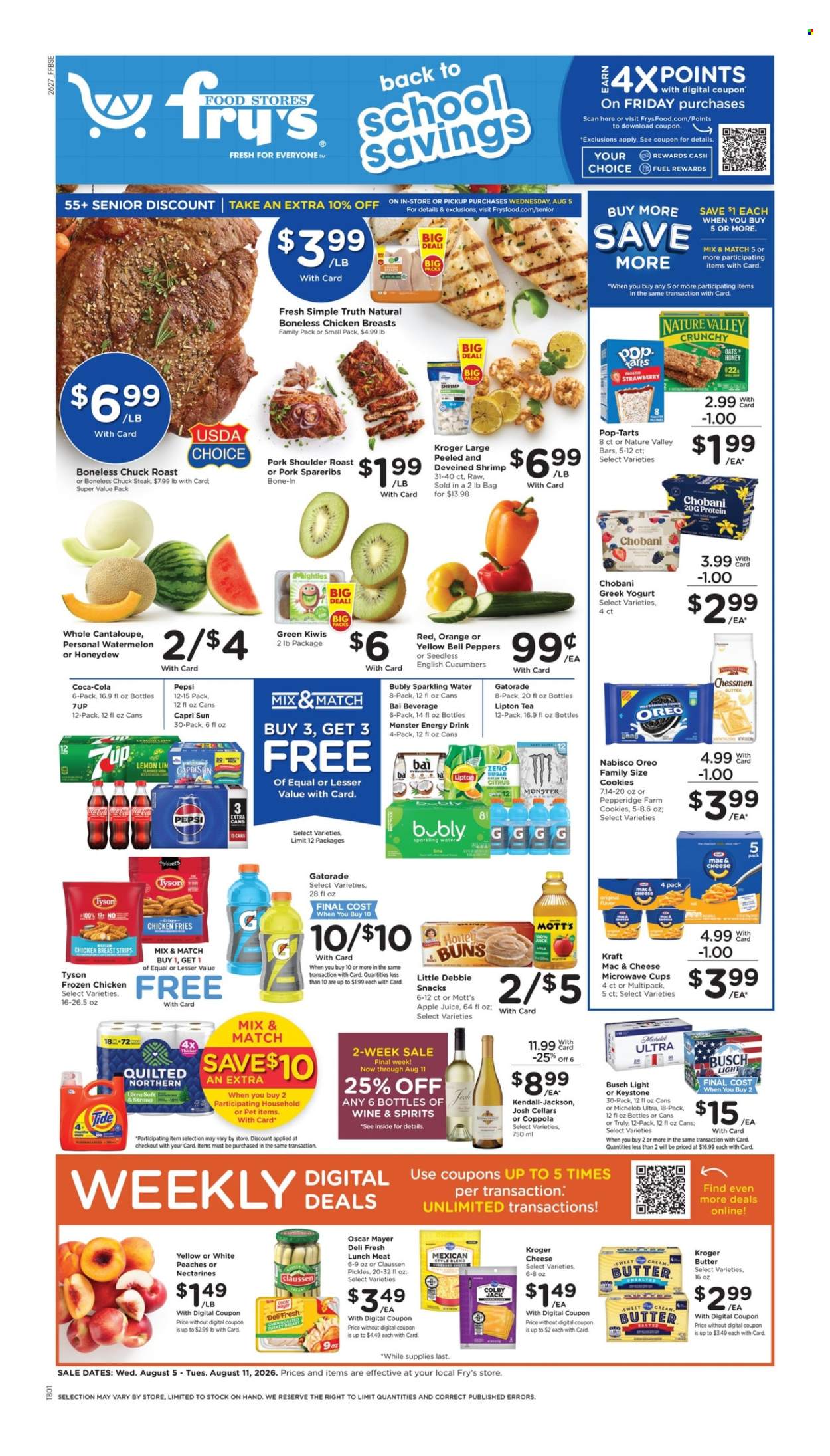 Fry’s ad - 08/05/2026 - 08/11/2026. Page 1
