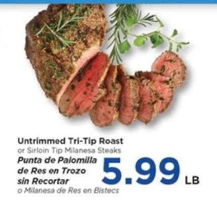 Untrimmed Tri-Tip Roast