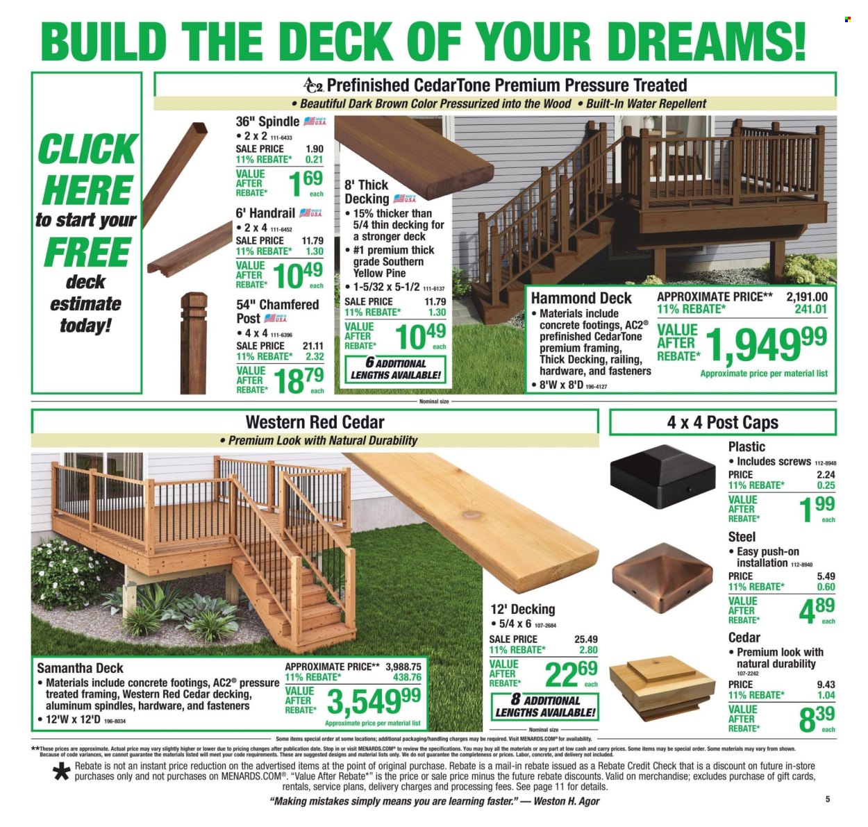 Menards ad - 08/06/2026 - 08/16/2026. Page 9