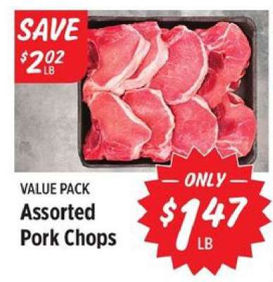 Assorted Pork Chops