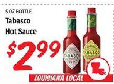 Tabasco Hot Sauce