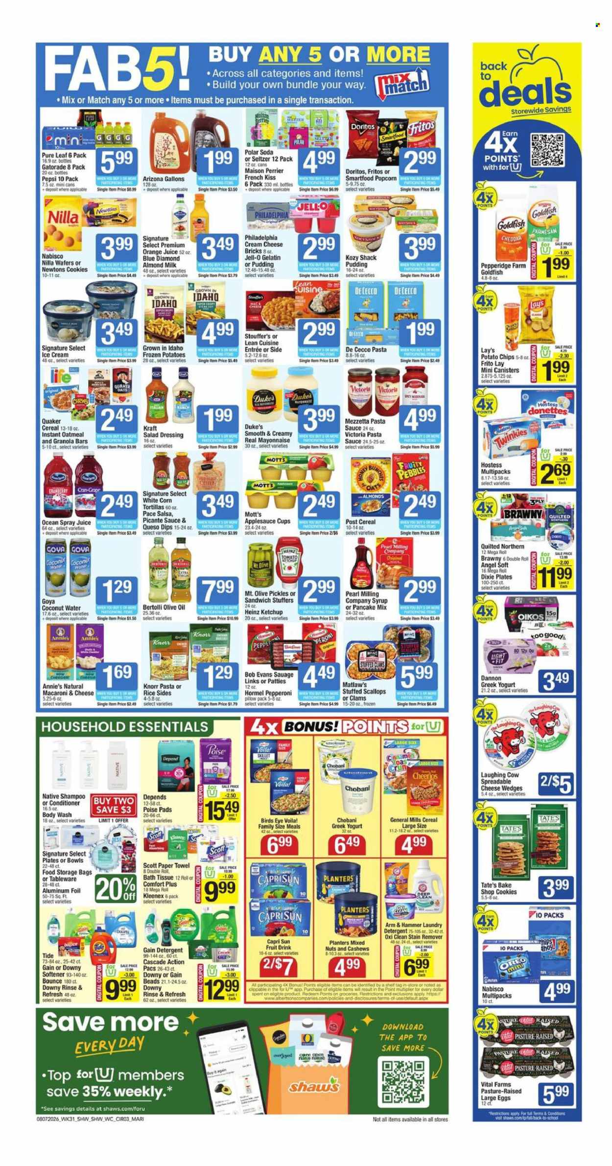 Shaw’s ad - 08/07/2026 - 08/13/2026. Page 3