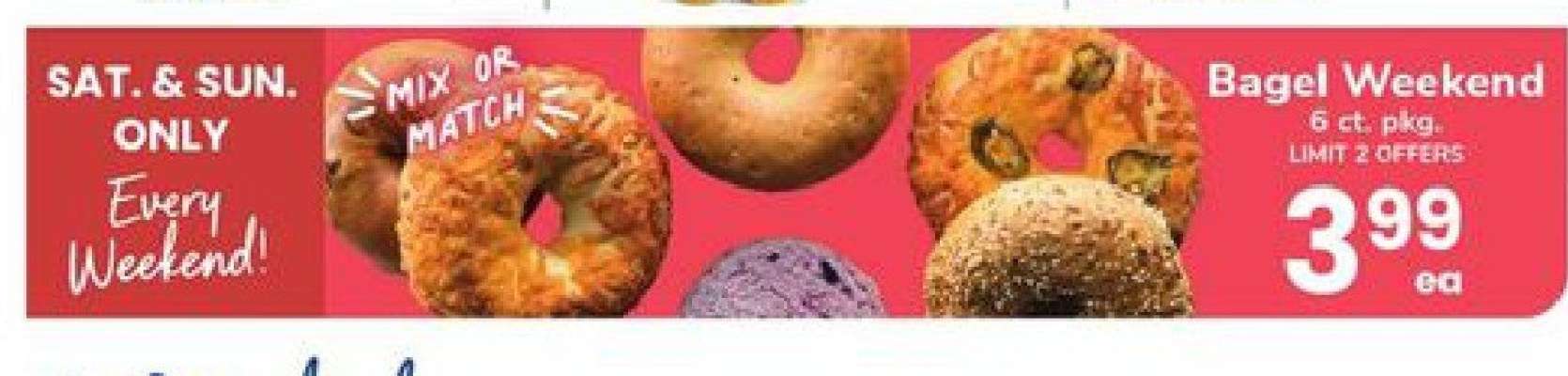 Bagel Weekend