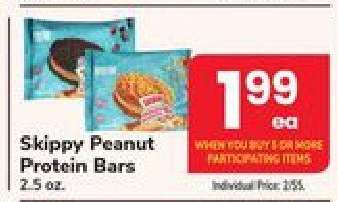 Skippy Peanut Protein Bars