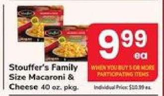 Stouffer's Family Size Macaroni & Cheese