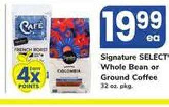 Signature SELECT Whole Bean or Ground Coffee