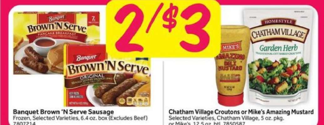 Banquet Brown'N Serve Sausage