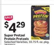 Super Pretzel Protein Pretzels