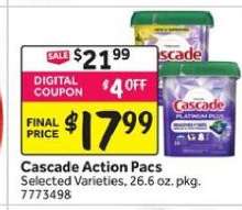 Cascade Action Pacs