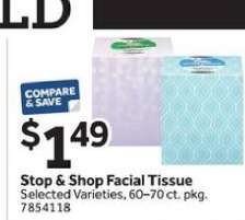 Stop & Shop Facial Tissue