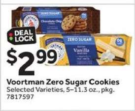 Voortman Zero Sugar Cookies